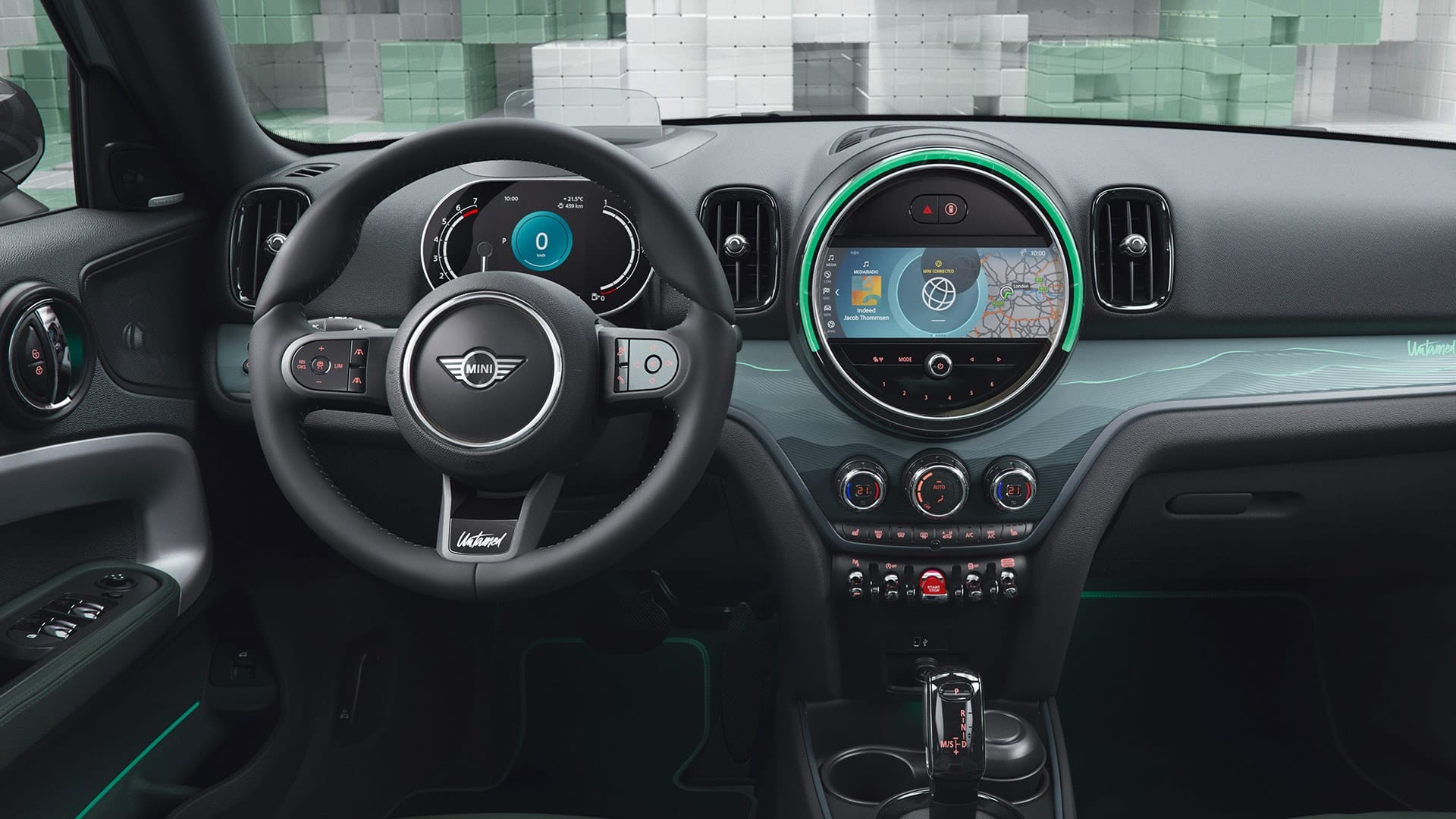 MINI Countryman – unutrašnjost – Untamed unutrašnje površine